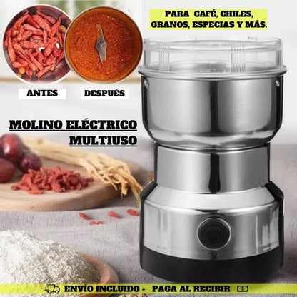 MOLINO ELECTRICO MULTIUSOS PARA GRANOS