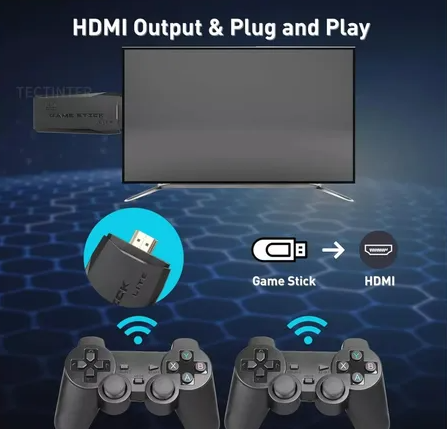 CONSOLA DE VIDEO JUEGOS RETRO USB